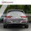 2021 NEW  CLA CLASS W118 CLA45 rear diffuser and muffler tips for W118 CLA45 diffuser and exhaust tips