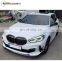 F40 aero kits fit for 1 series 2019-2021 F40 to MP style gloss black front lip diffuser spoiler for F40 MP body kits