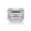 Wholesale Moissanite Big Size Emerald Cut White Moissanite Stones Jewellry Making DIY Accessories