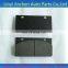 Factory produce and sale high quality construction machine brake pad no asbestos no dust long life
