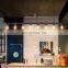 5 Head Brass Chandelier Lighting Industrial Style Metal Iron Pendant Light Resaurent Hanging Light