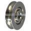 6*32*8mm metal bearing pulley    lifting wheel steel wire rope     concave wheel U wheel