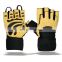 Non Slip Gym Finger less Fitness Training Gloves Custom Weighted Workout Gym Gloves