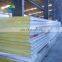 Fiber glass wool sandwich panel insulated metal faced for roof board
