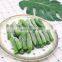 Sinocharm Frozen vegetable New Crop 7-13 cm Whole Top Green Pearl IQF Frozen Green Bean