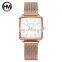 HANNAH MARTIN 108 Business Ladies Japan Quartz Movt Custom Logo Watch Stainless Steel Life Waterproof Wristwatches Luxury Watch
