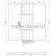 01526 semi-trailer door hinges,trailer body parts