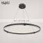 HUAYI Modern Energy Saving Aluminum Material Circular Ring Hanging LED Pendant Light