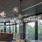Modern LED Chandelier Lighting Living Room Kitchen Loft Villa Glass Ball Nordic Hanging LED Pendant Lamp