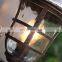 Waterproof Rust proof Wall Light Outdoor Wall Sconce Led Water drop ellipse Light Fixture old-fashioned Vintage Retro wall lamp