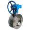 Polished oil-free and degreasing butterfly valve