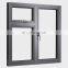 3 panel black aluminum casement and casement window handle