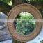 Handwoven Hot Sale Decor Vintage Seagrass Round Mirror Bohemian Art Decor Manufacturer Vietnam Cheap Wholesale