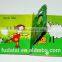 FDT Customized Eco-friendly Baby Education Soft Animal Touch and Feel Board Book Printing