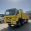 Used Chinese Sinohowo Dump Truck 8x4 12tires 371HP 375HP Righthand Lefthand for Sale