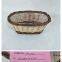 oval shape willow planter