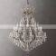 Rococo Crystal Round Crystal Chandelier Villa Hall Hotel Lobby Pendant Light crystal chandelier