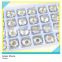 Square 2 Holes Glass Sew on Stone 8x8mm/10x10mm/12x12mm