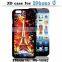Multi pattern changeable 3d sublimation tpu cell phone case for iphone 6 6s