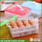 Egg Storage Box Refrigerator Crisper Multi-function Storage Organizer