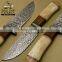 CITIZEN KNIVES, BEAUTIFUL CUSTOM HAND MADE DAMASCUS STEEL HUNTING KNIFE