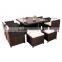 Lowes Wicker Patio Dining Room Luxury Modern Restaurant Hotel Rattan Garden Home Outdoor Sofa Living Room Furniture