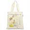 2016 CSB384215 Promotional Canvas Tote Reusable CMYK Custom Printed Shopping Bag Quality Choice