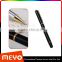 PU leather notebook with zipper bookmark and metal ball pen gift set