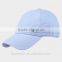 custom baseball hat/promotion baseball cap without logo