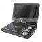 Super electronic shock resistance 7 inch lcd screen rechargable portable dvd player