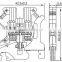 SUK-4JD 4mm earthing terminal block