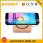 Wood Wireless Charging Pad Qi Wireless Charger with USB Port & USB Cable +Wireless receiver for For IOS and Android