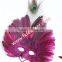 Natural Craft Peacock Feather Venetian And Party Mask
