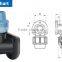 PP Wall Plate Elbow Fitting