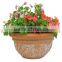 decorative balcony shallow japanese terra cotta flower pots bulk