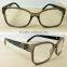 2014 customized fashion heart leopard reading glasses