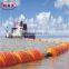1300*1300mm diameter dredging pipe floats for Dn500 HDPE pipe