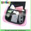 Hanging cosmetic bag organizer for travel