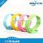 remote control led wristband High Visibility Outdoor Sports Light Up Glow Wristband, Red