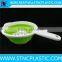 new style plastic vegetable strainer with flexible handle