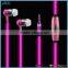 Classic EL Light Flowing Metal Stereo Earphone