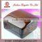 Jinhua Supplier Handmade Rectangular Wooden MDF Velvet Jewelery Box