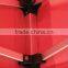 3*6M quick large red fireproof easy up folding tent with extra shade