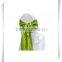 Cheap Colorful Taffeta Pintuck Chair Sashes for Banquet/ Wedding