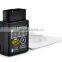 Fast Shipping HH OBD MINI ELM327 Black Bluetooth ELM 327 OBD2 Car CAN Wireless Adapter Scanner TORQUE ANDROID