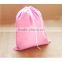 Factory high quality wholesale cotton fabric drawstring bag hot sale