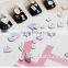 Best Price ! Bling bling White Opal Hotfix Stones Wholesale ZX:SZ578