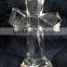 hanging K9 Crystal engraved Cross