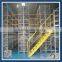 warehouse multi-level mezzanine rack pallet rack supported mezzanine