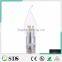 LED Candle bulb E27 3.5W Silver 180LM 5630SMD Cool White Dimmable led candle bulb